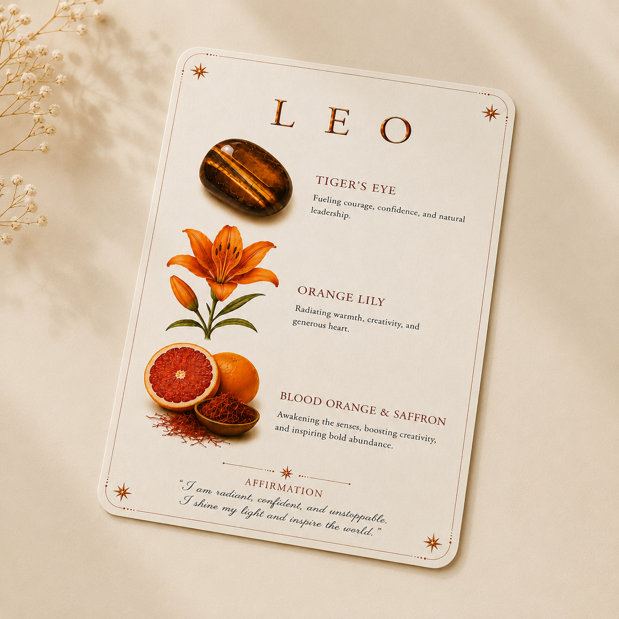 Leo Candle 10oz