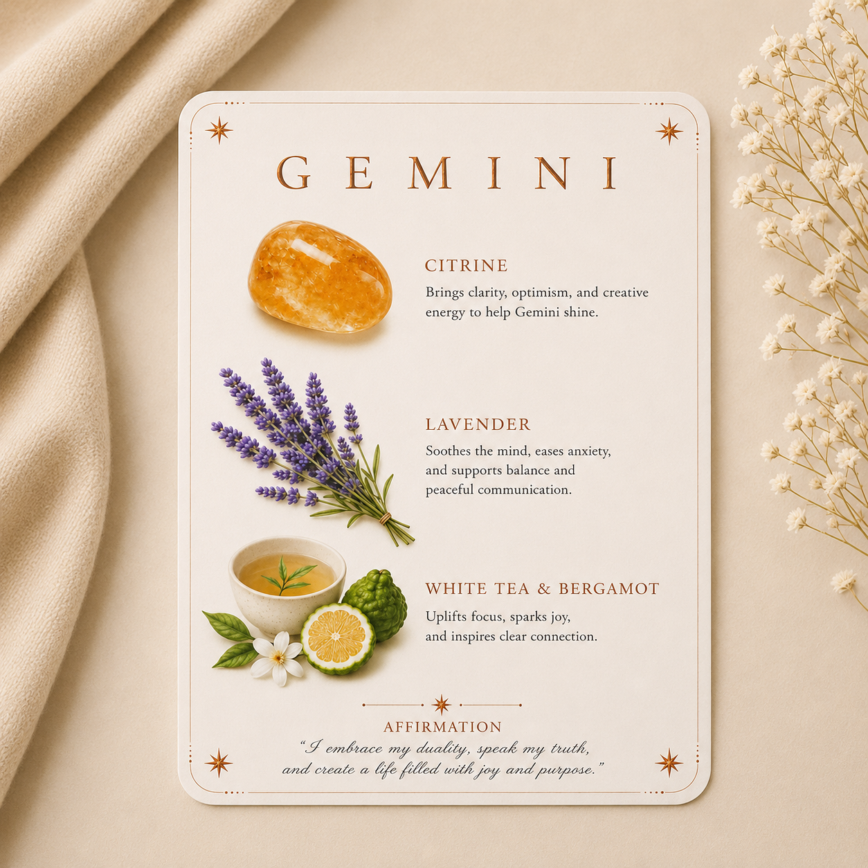 Gemini Candle 10oz