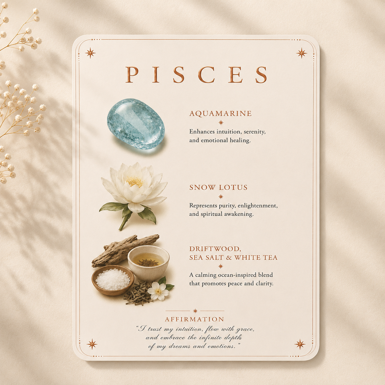 Pisces Candle 10oz
