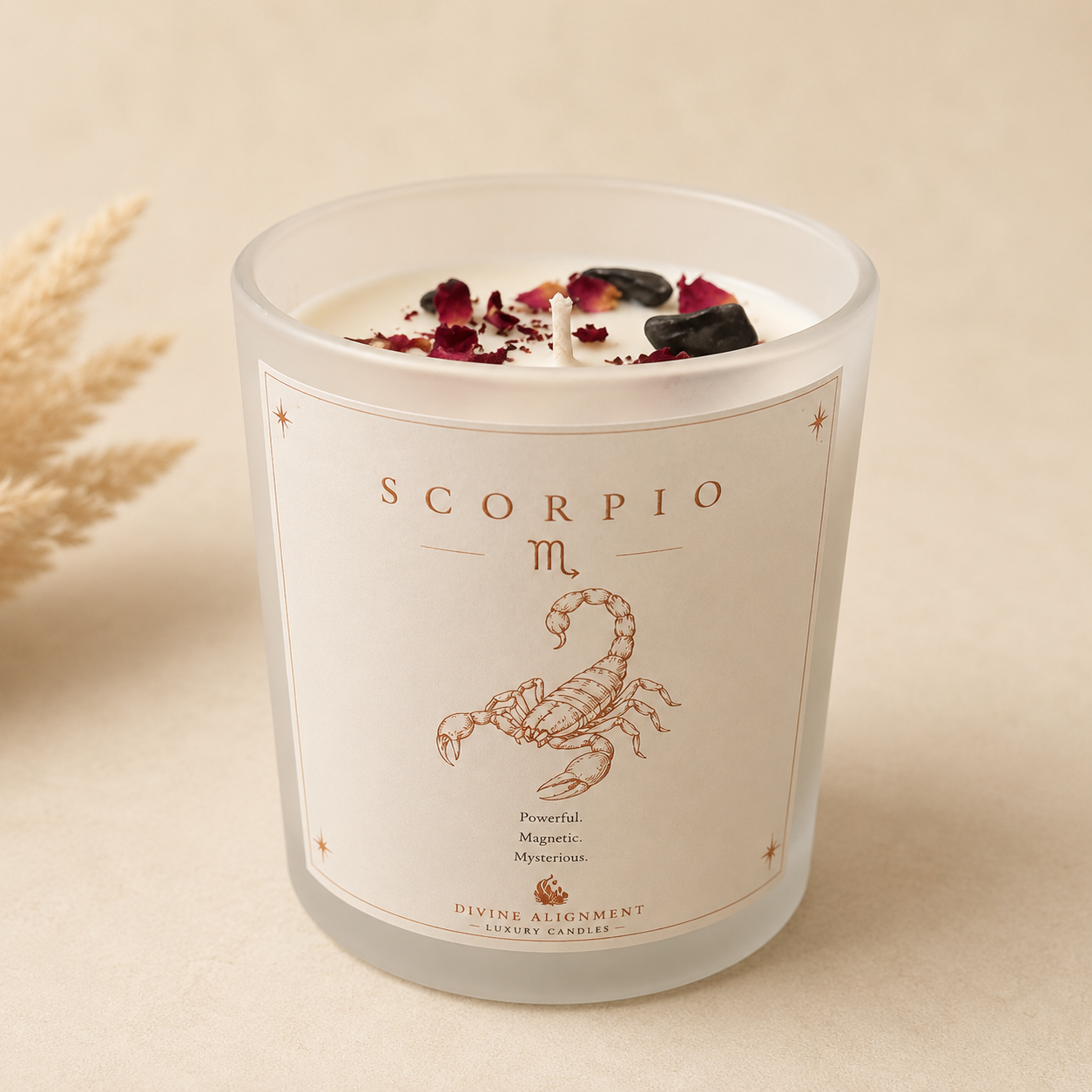 Scorpio Zodiac Candle