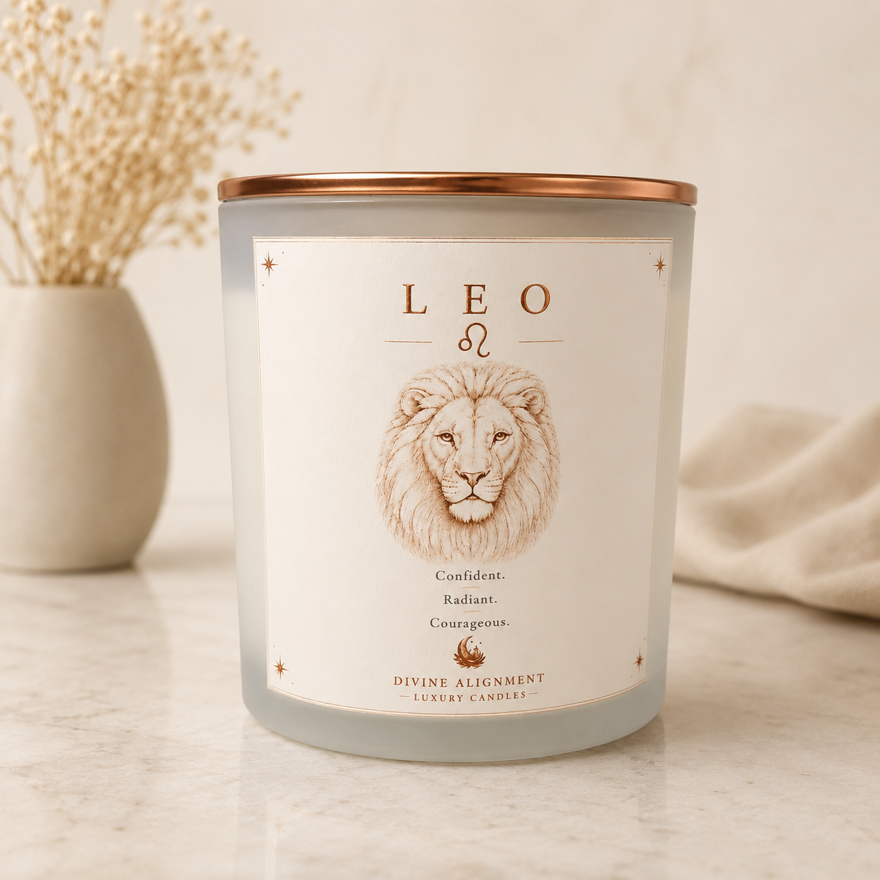 Leo Candle 10oz