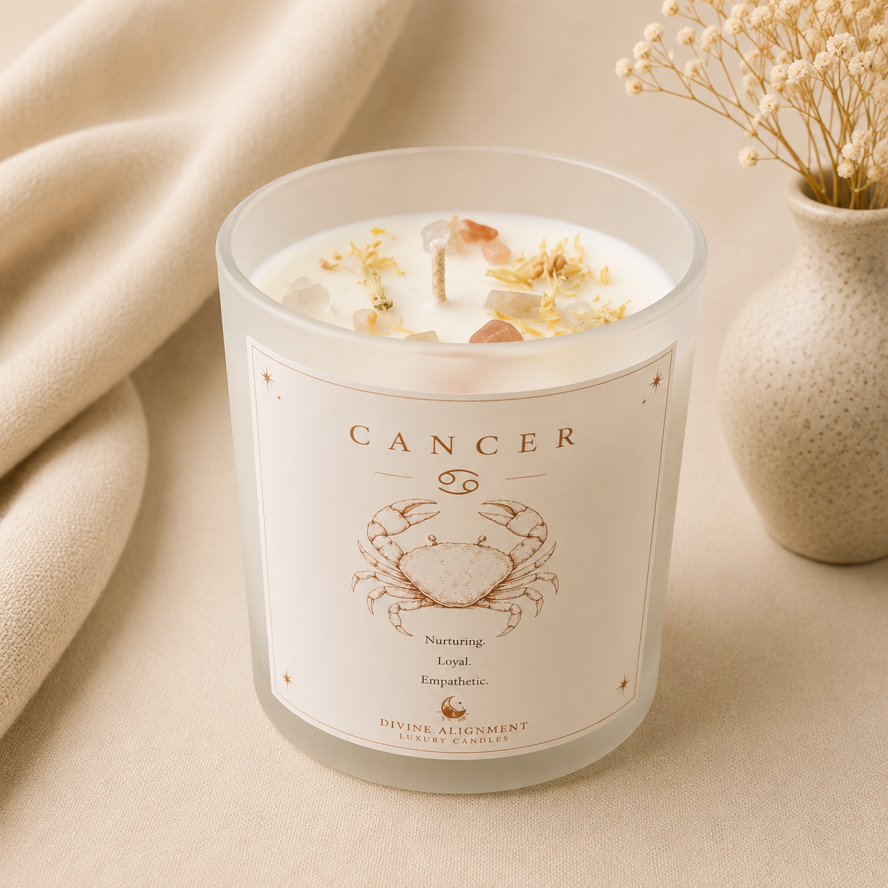 Cancer Zodiac Candles